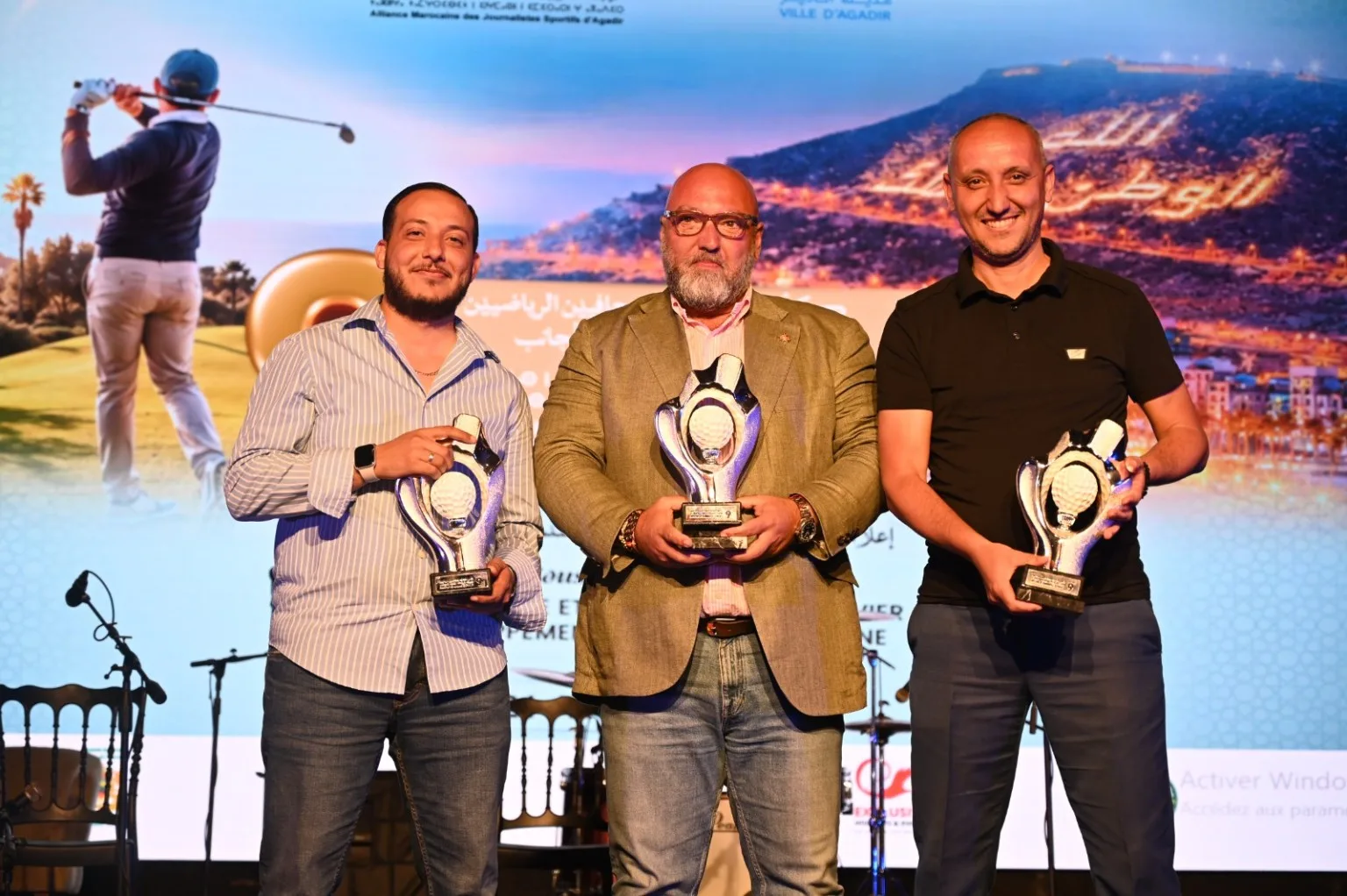 Sports Journalists' Golf Cup Concludes in Agadir